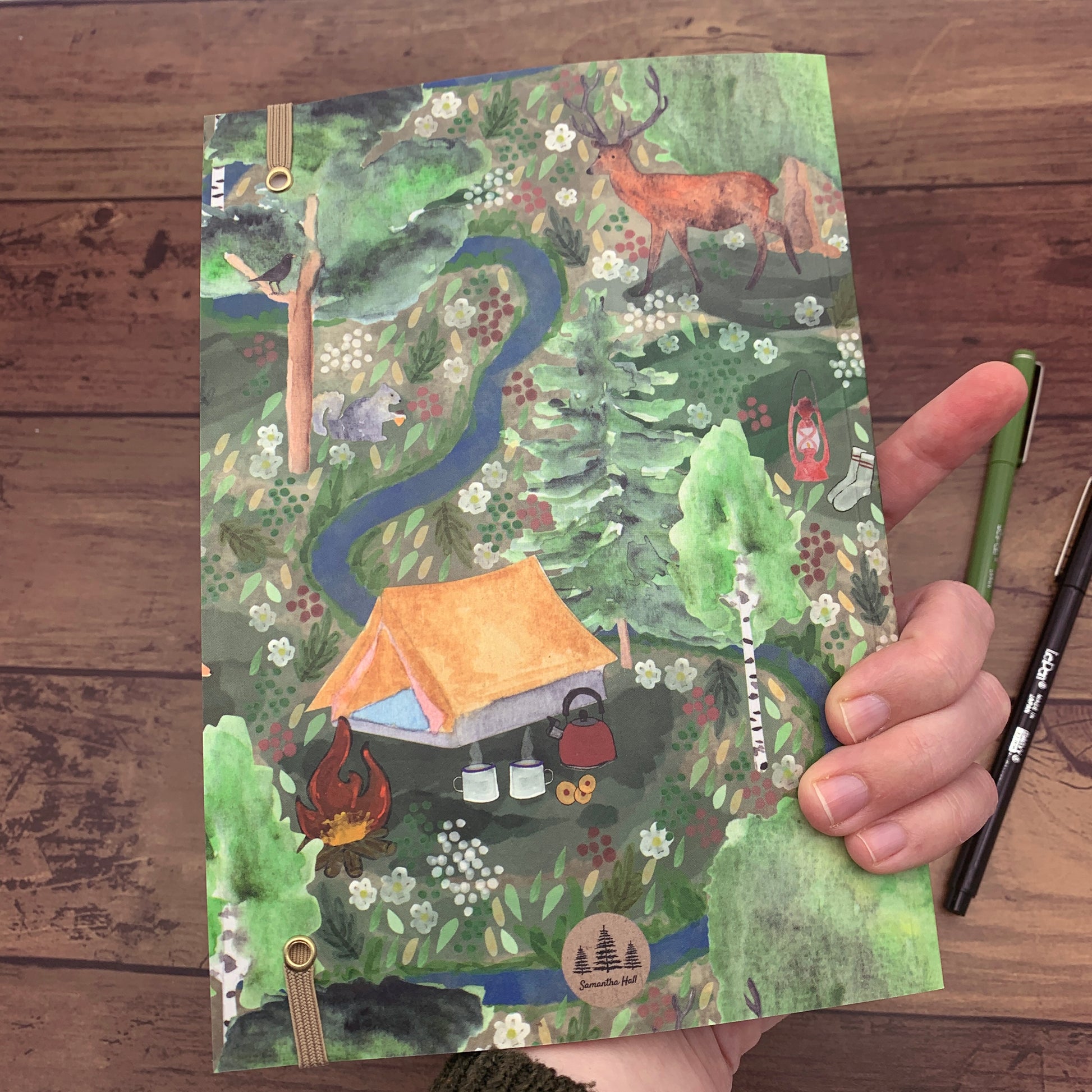 WIld Camping Notebook