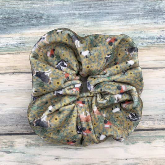 Border Collie Hair Scrunchie