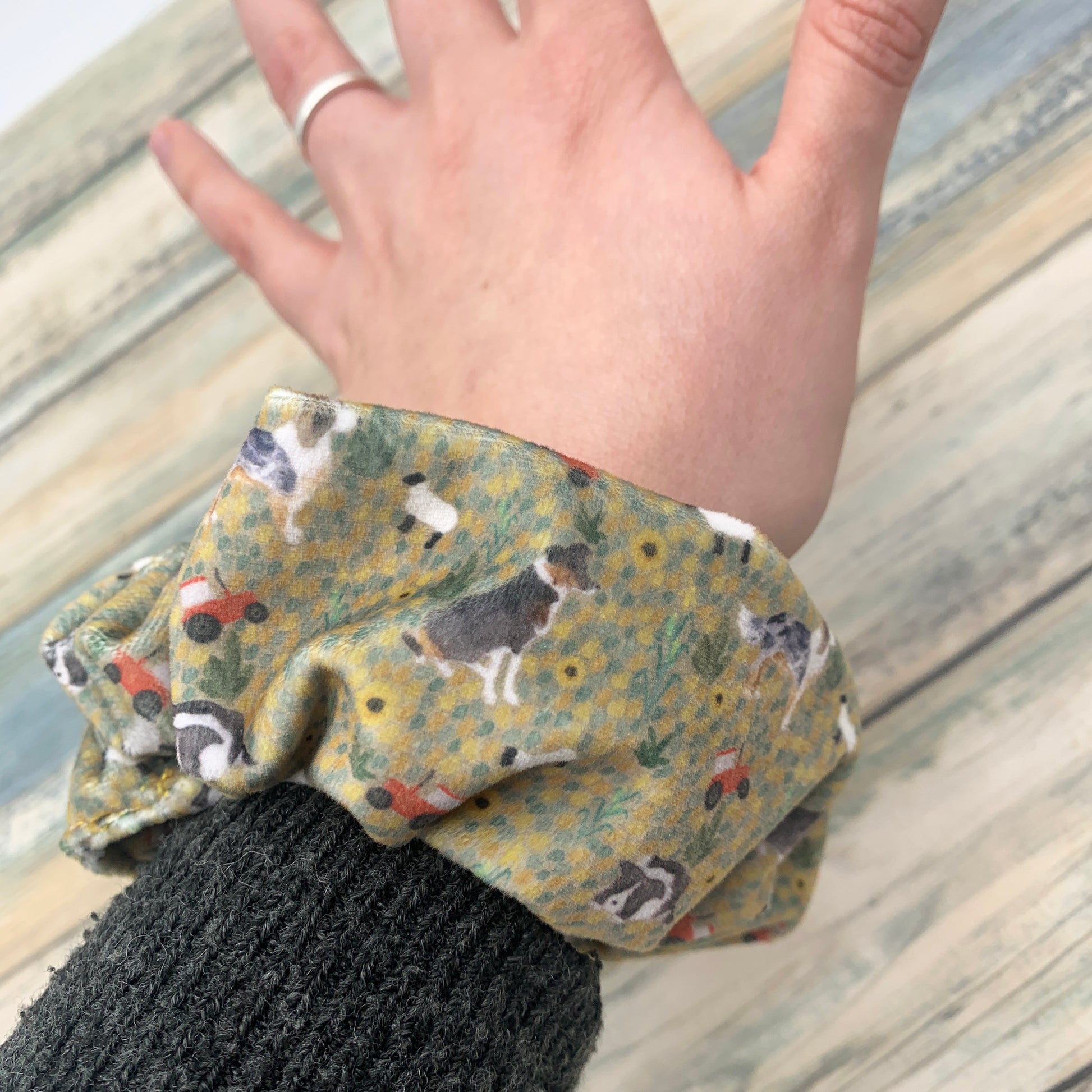Border Collie Hair Scrunchie