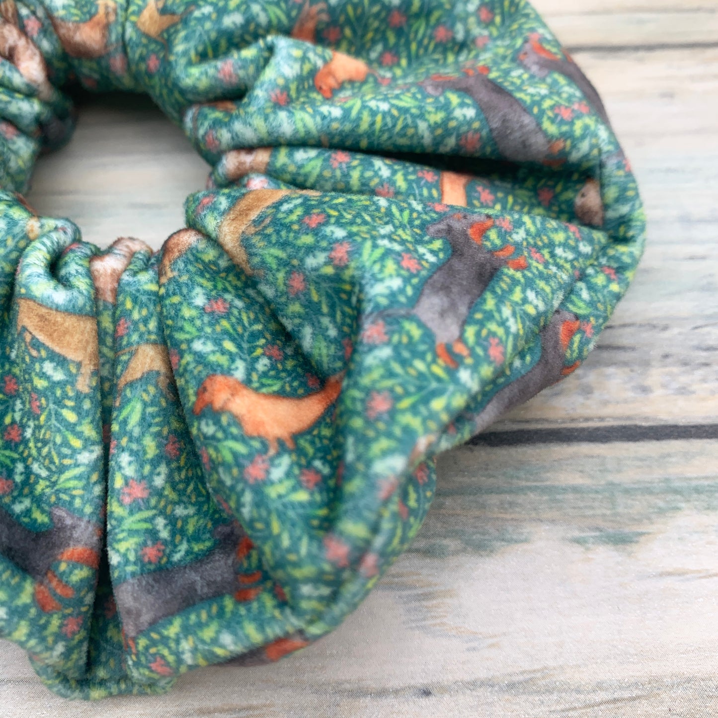 Dachshund Hair Scrunchie