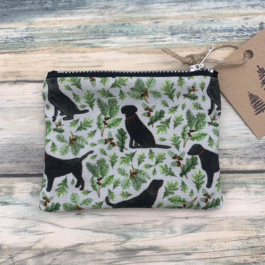 Black Labrador Coin Purse
