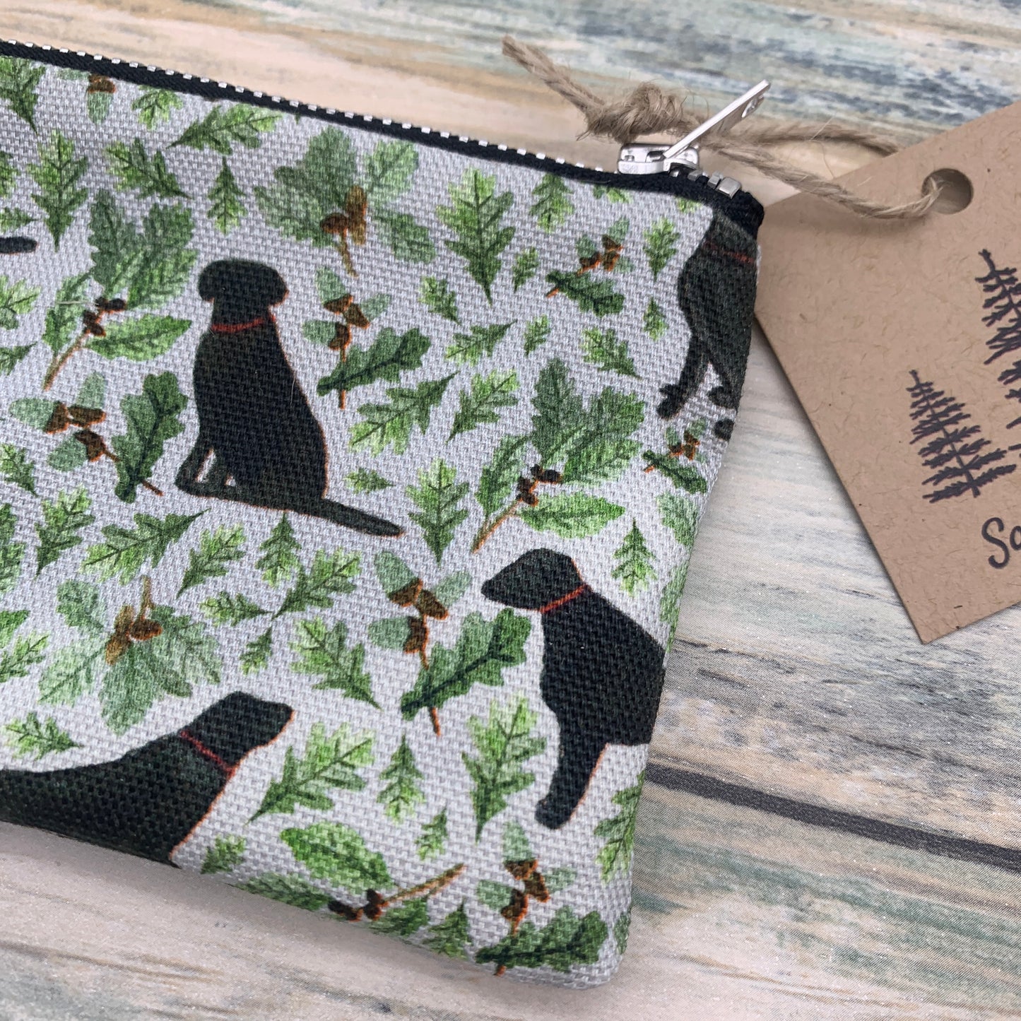 Black Labrador Coin Purse