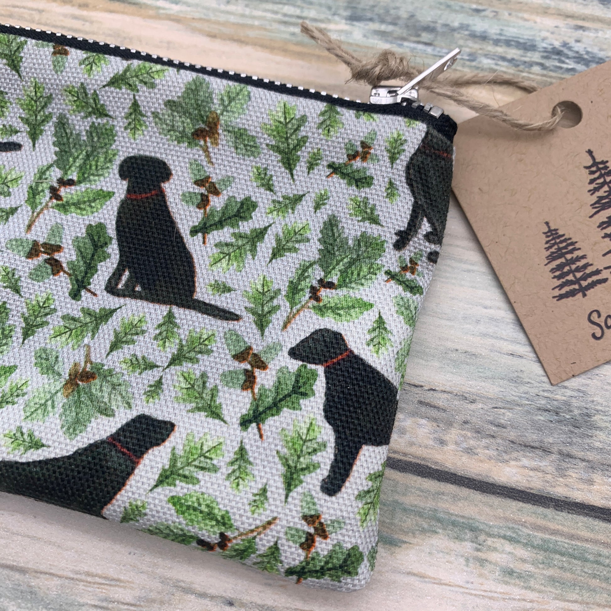 Black Labrador Coin Purse