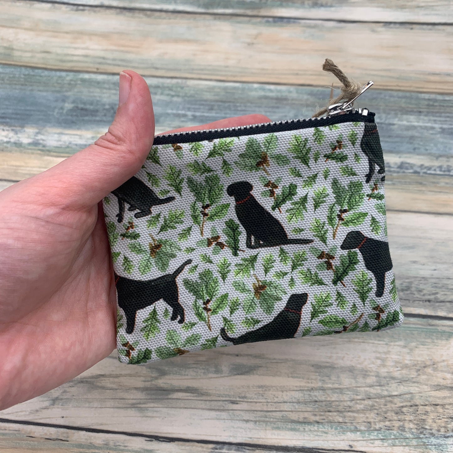 Black Labrador Coin Purse