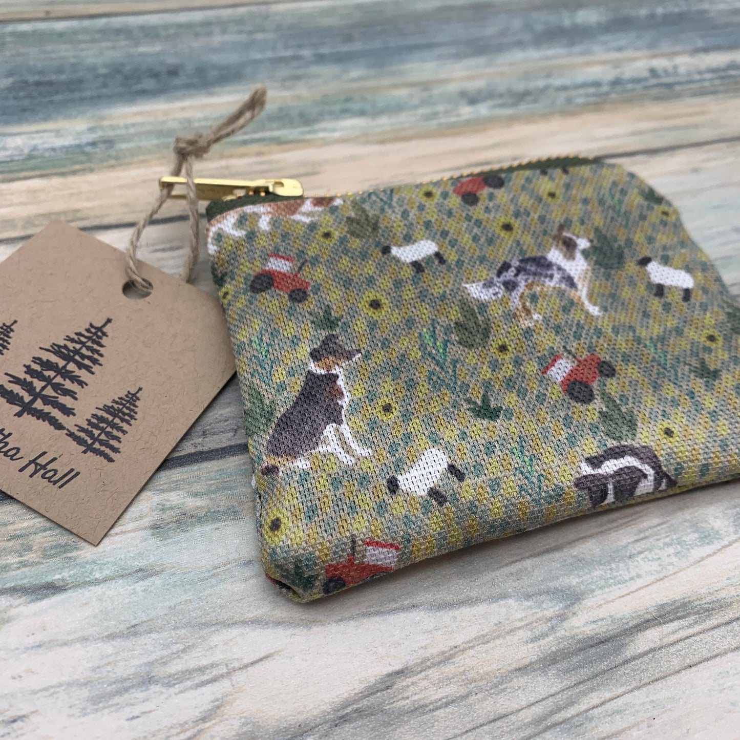 Border Collie Coin Purse