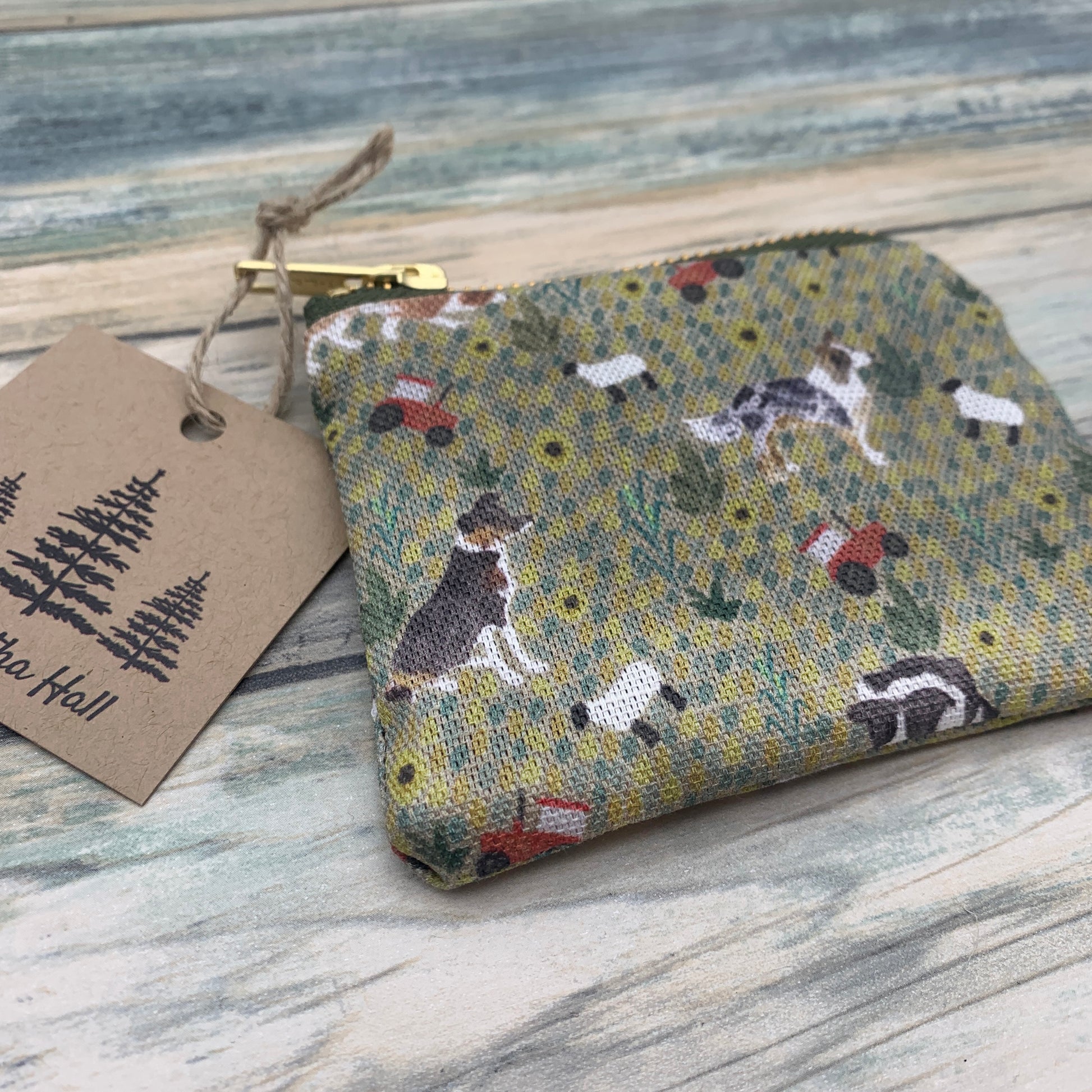 Border Collie Coin Purse