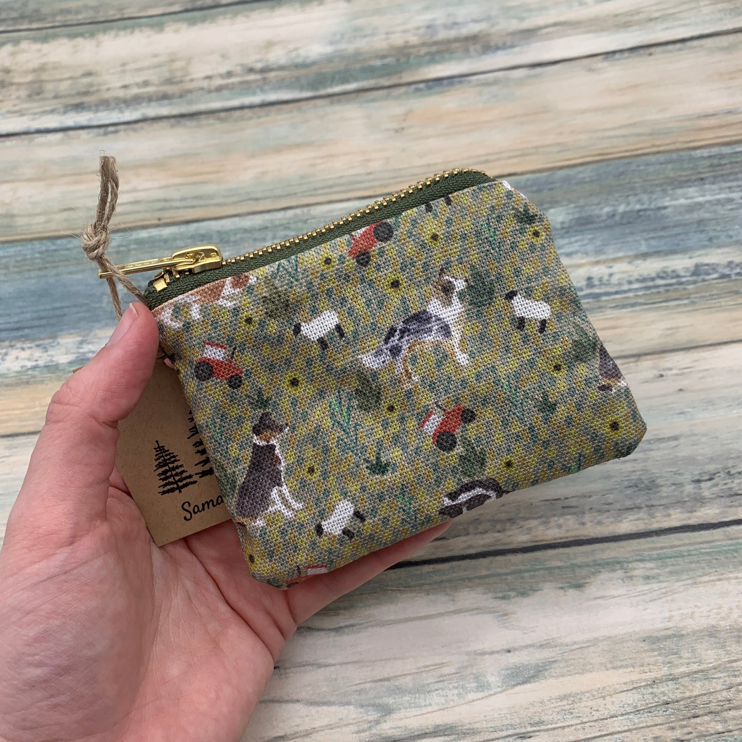 Border Collie Coin Purse