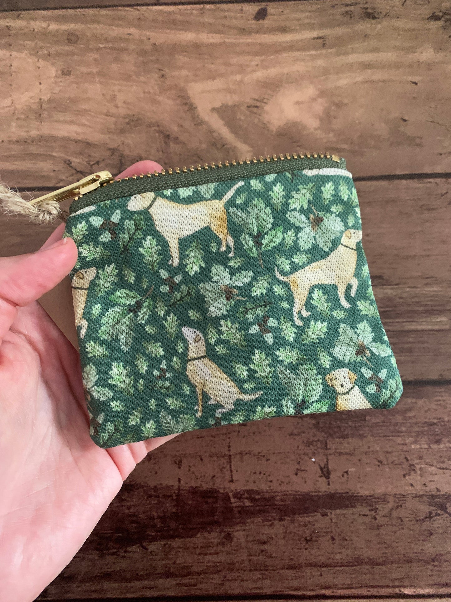 Golden Labrador Coin Purse