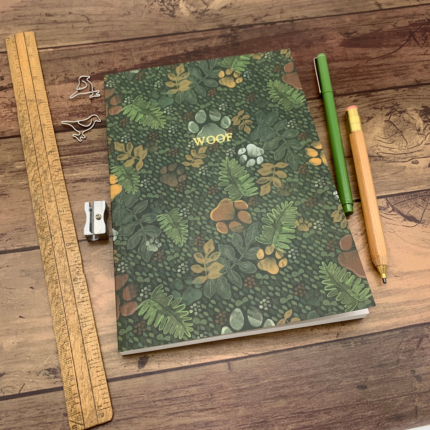 Paw Print Notebook