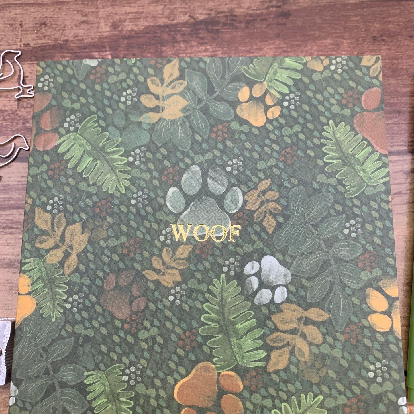 Paw Print Notebook