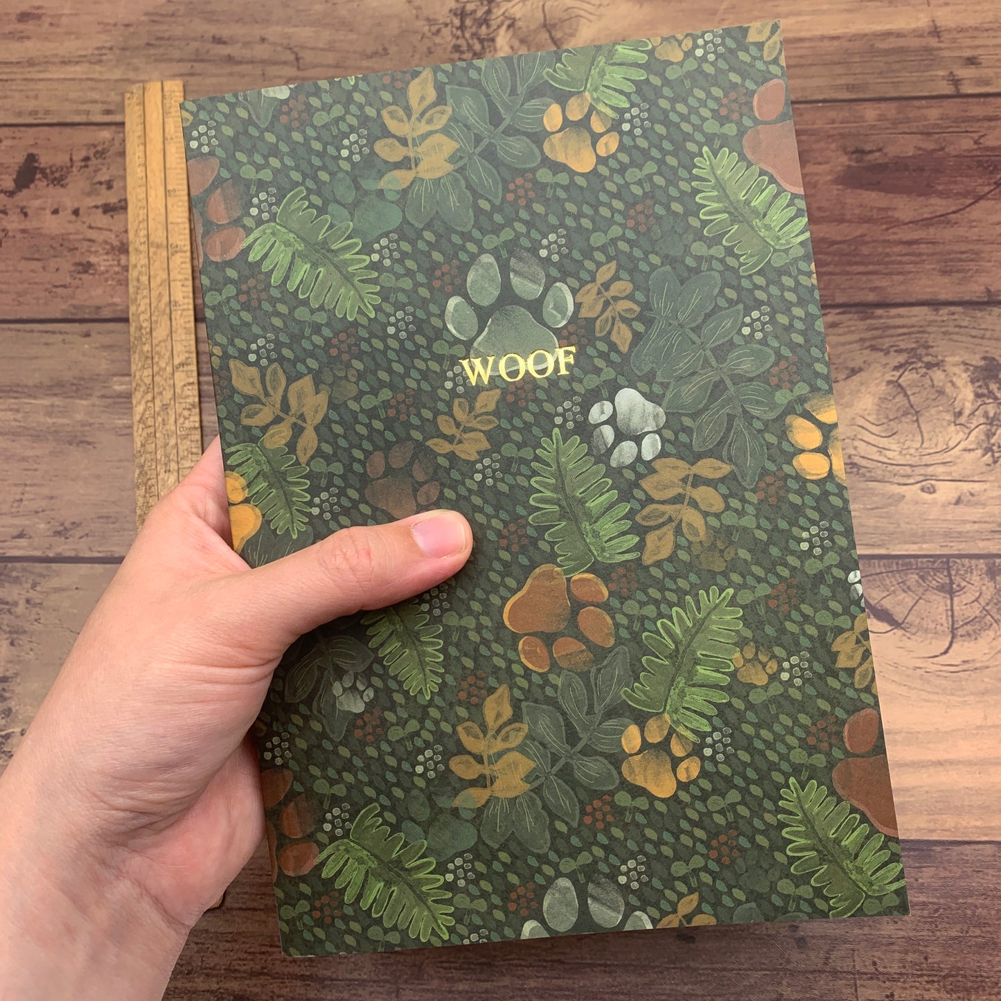 Paw Print Notebook