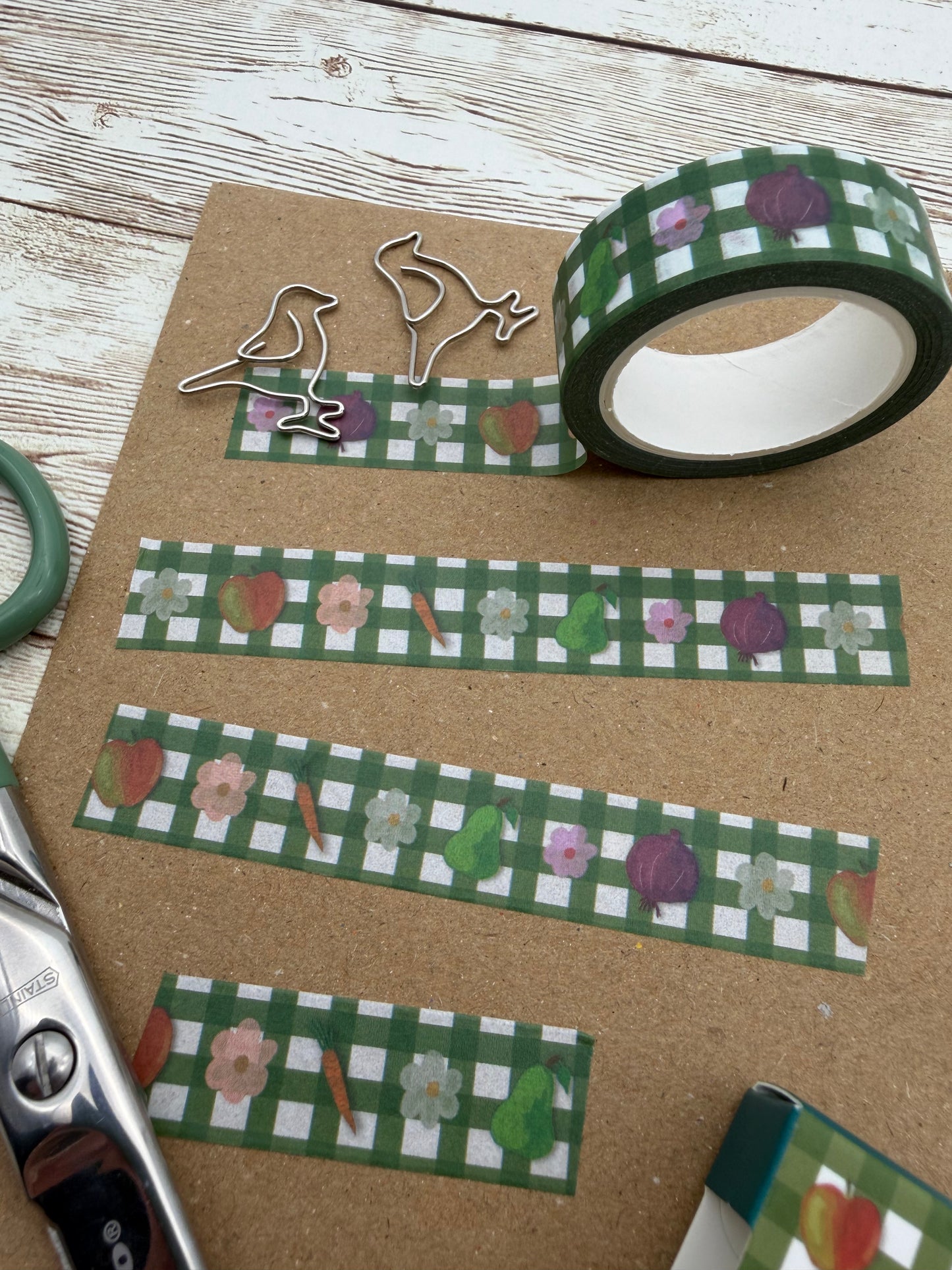 Fruit and Vegetables Washi Tape