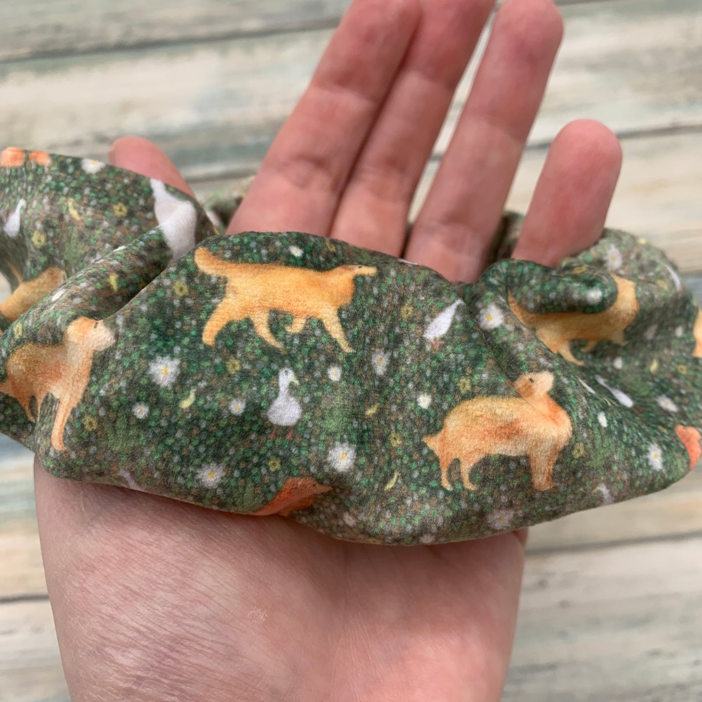 Golden Retriever Hair Scrunchie