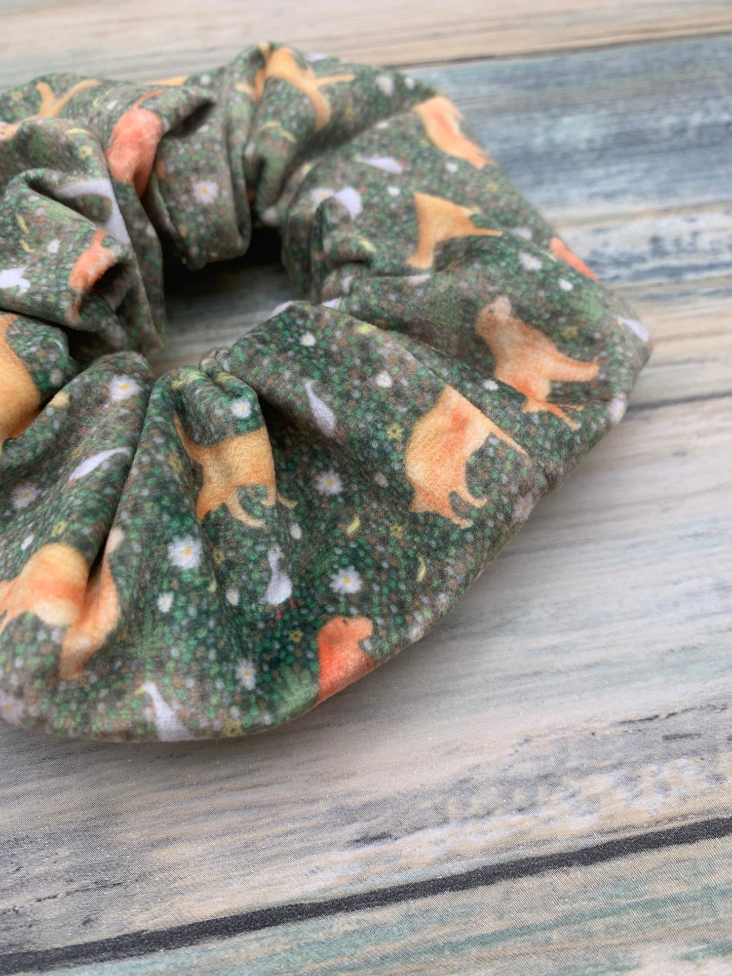 Golden Retriever Hair Scrunchie