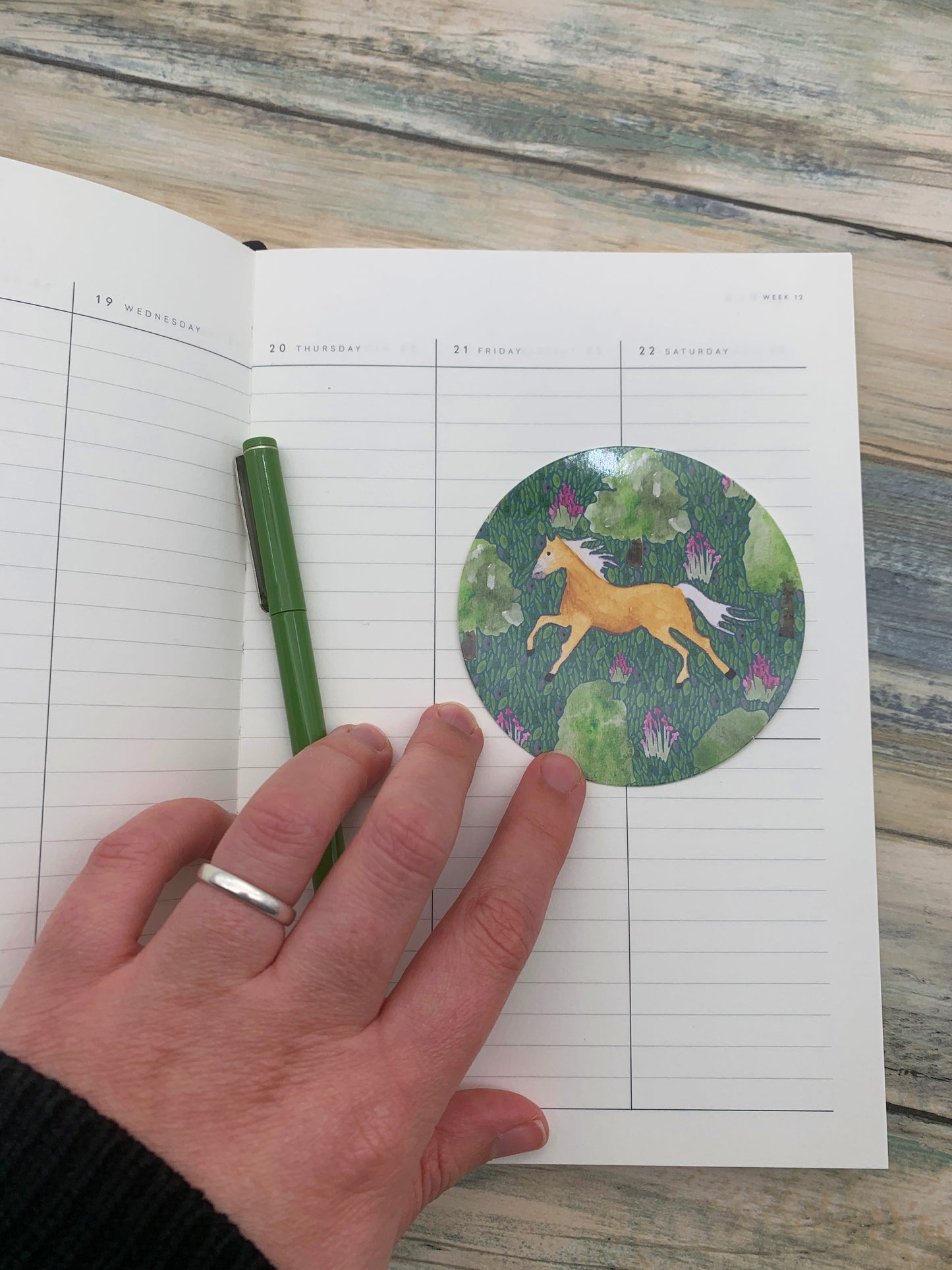 Haflinger Horse Sticker