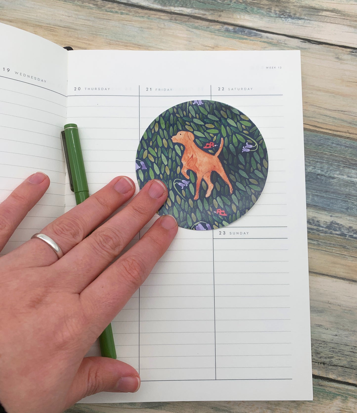 Fox Red Labrador Sticker