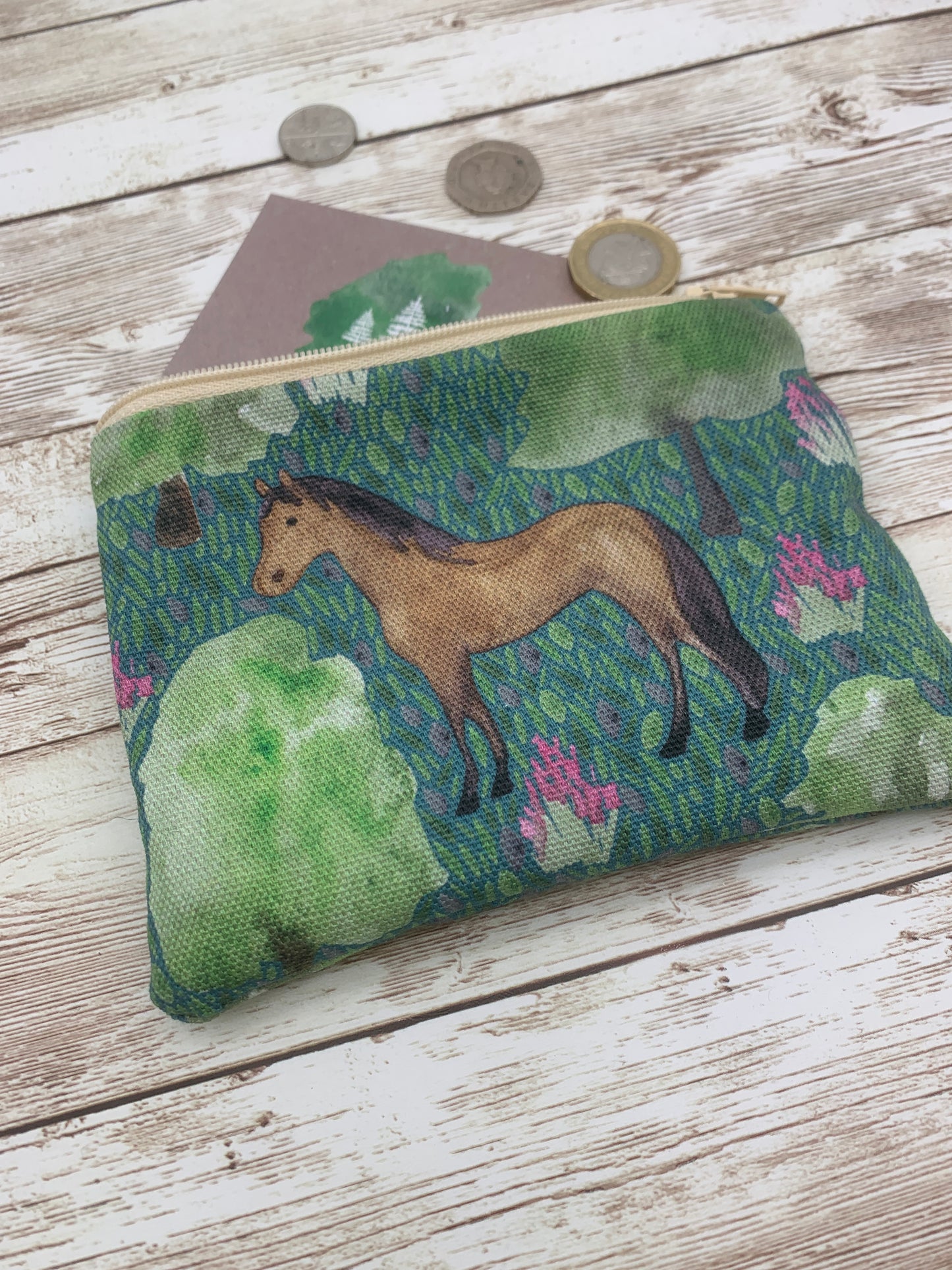 Mustang Horse Coin Purse
