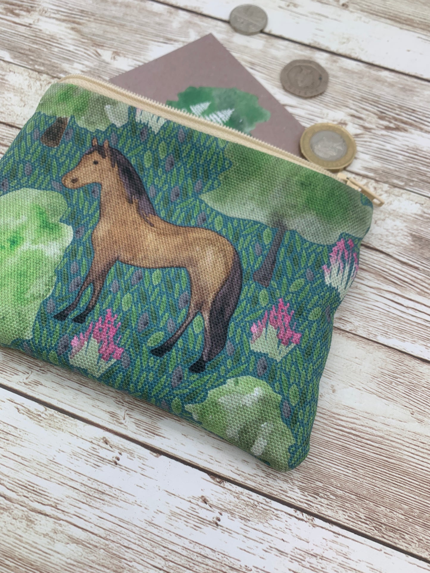 Mustang Horse Coin Purse