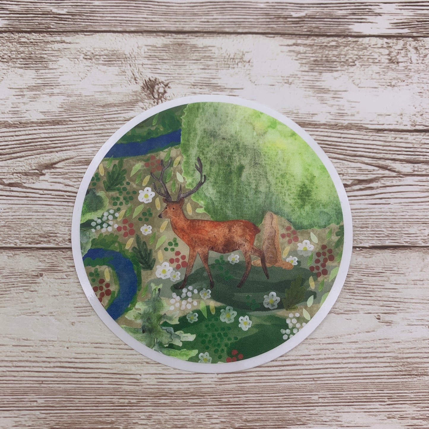 Stag Sticker