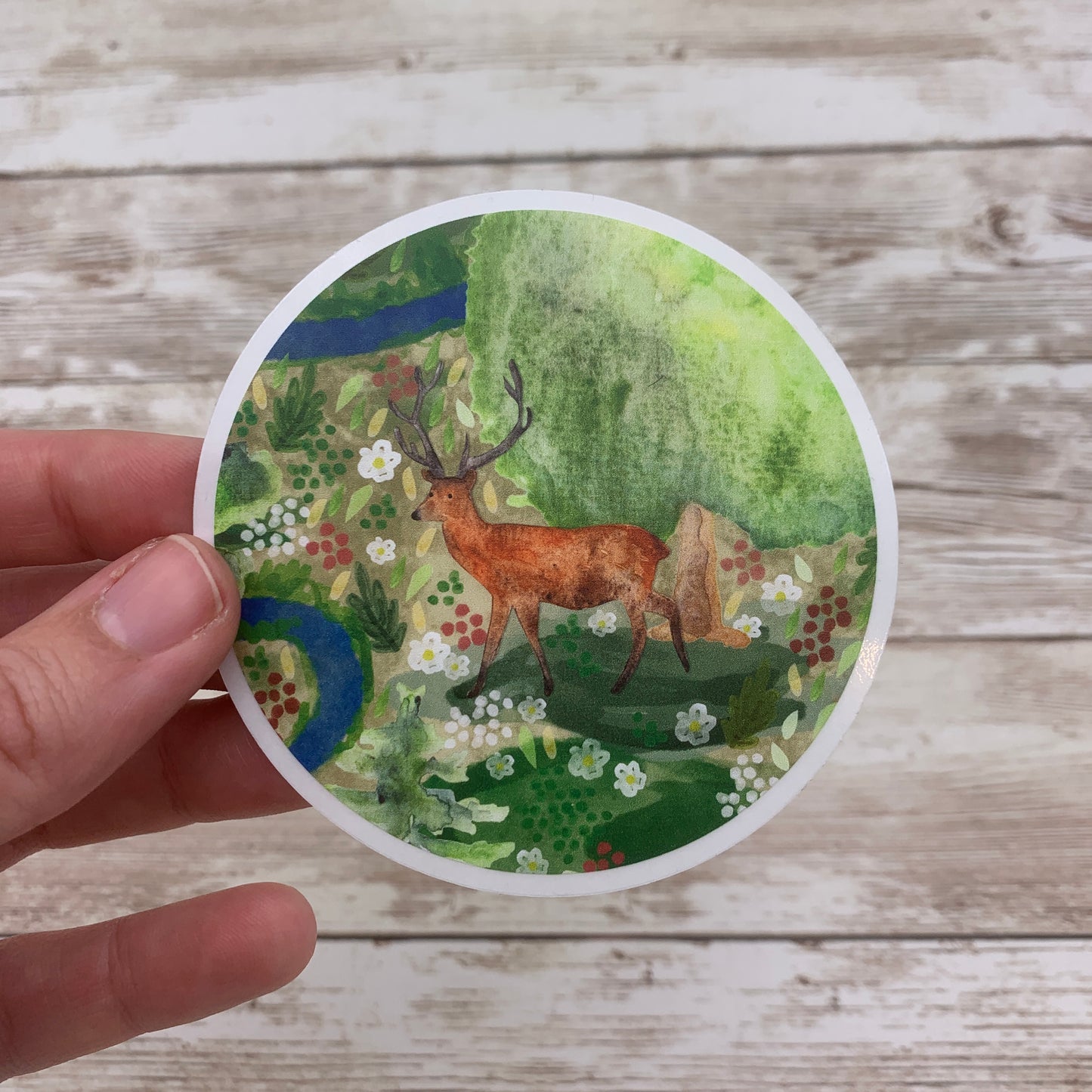 Stag Sticker