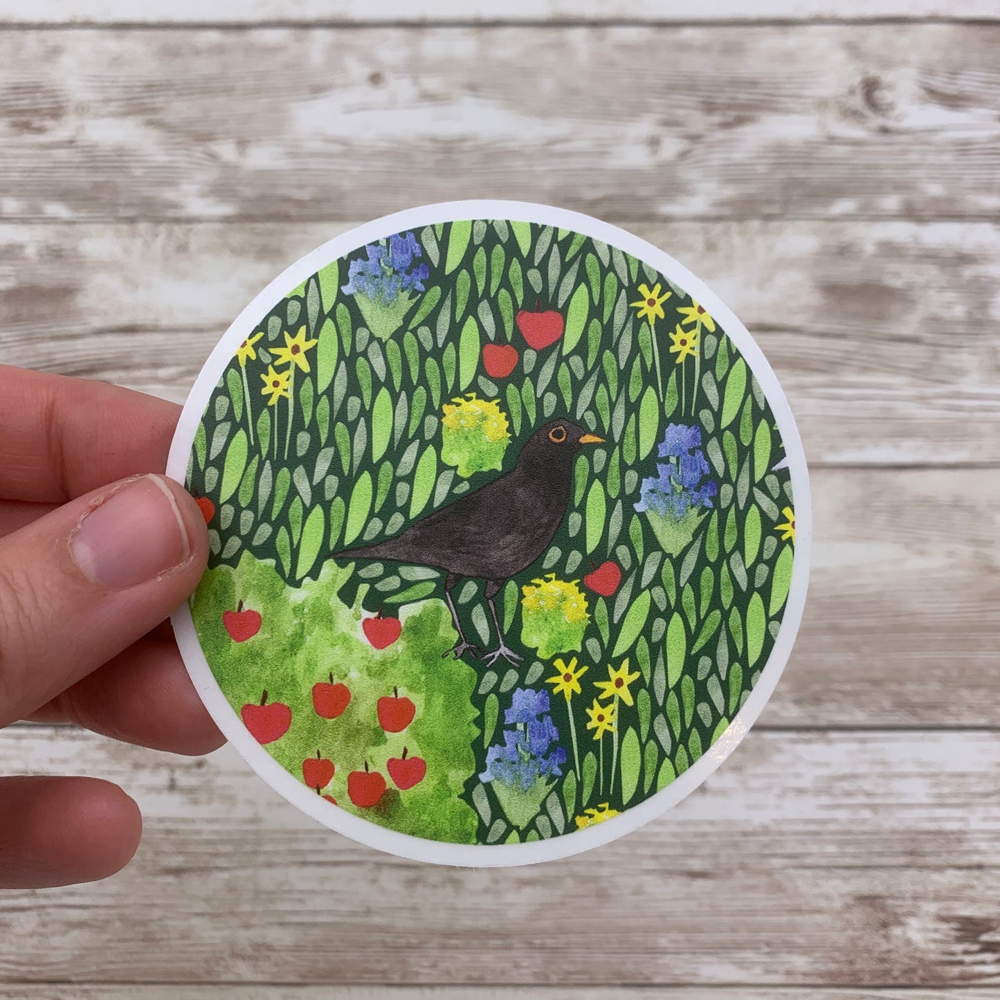 Black Bird Sticker