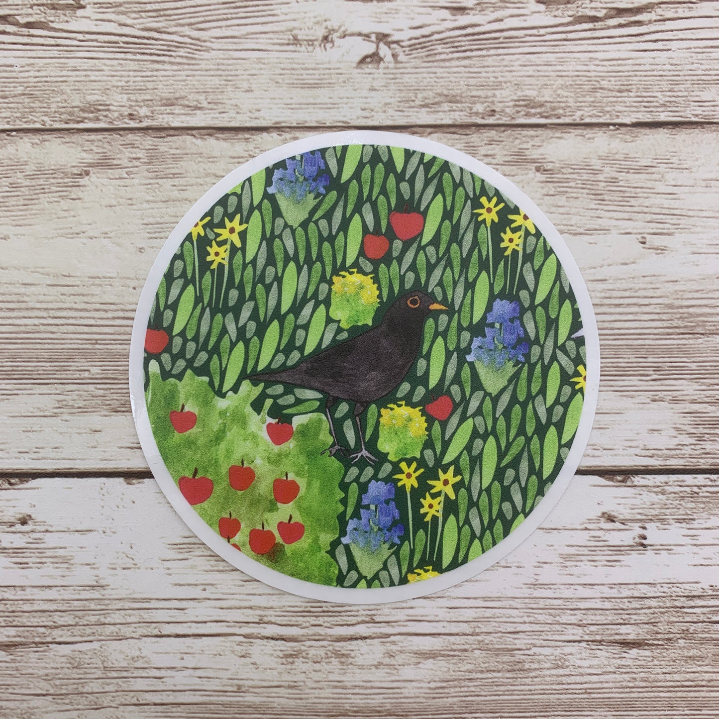 Black Bird Sticker