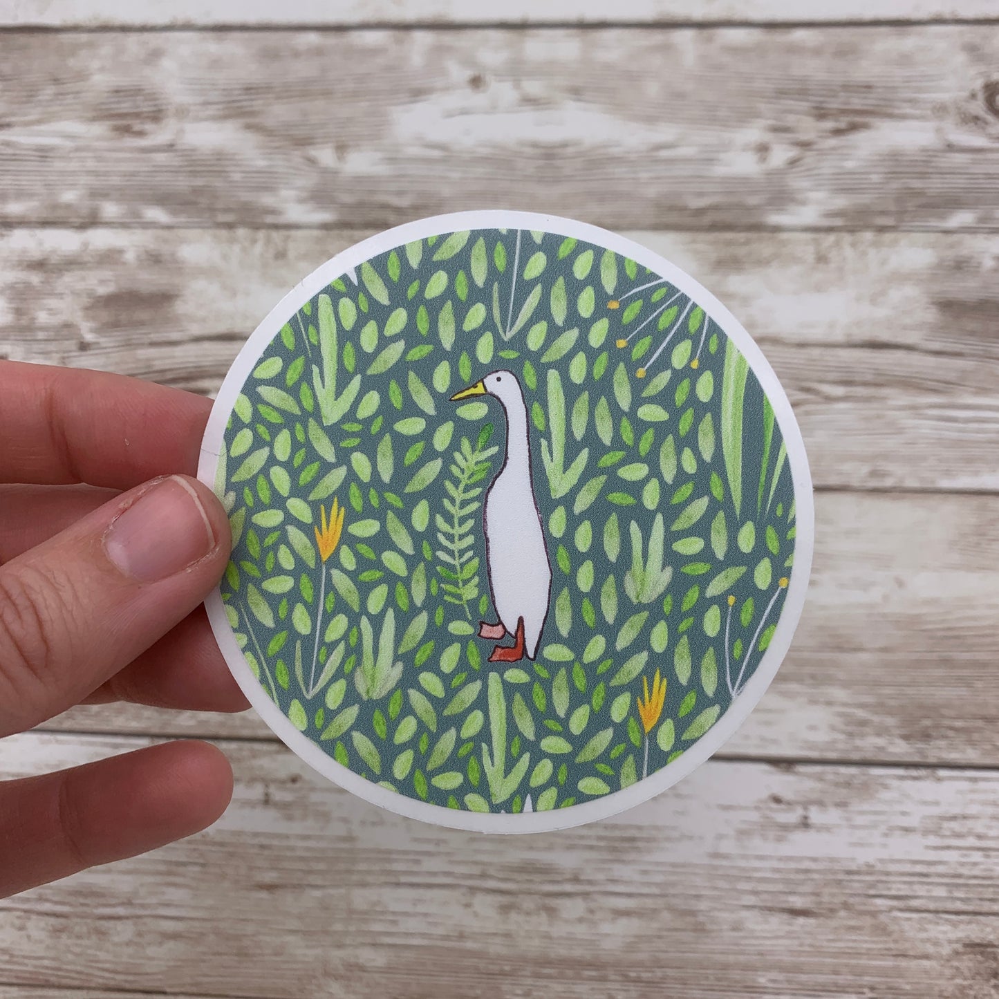 Runner Duck Sticker