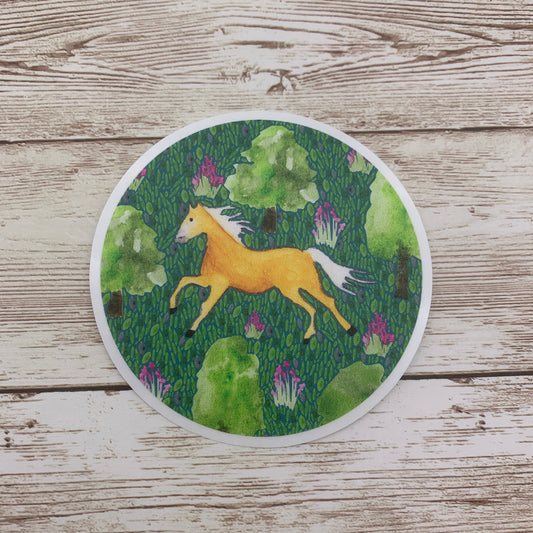 Haflinger Horse Sticker