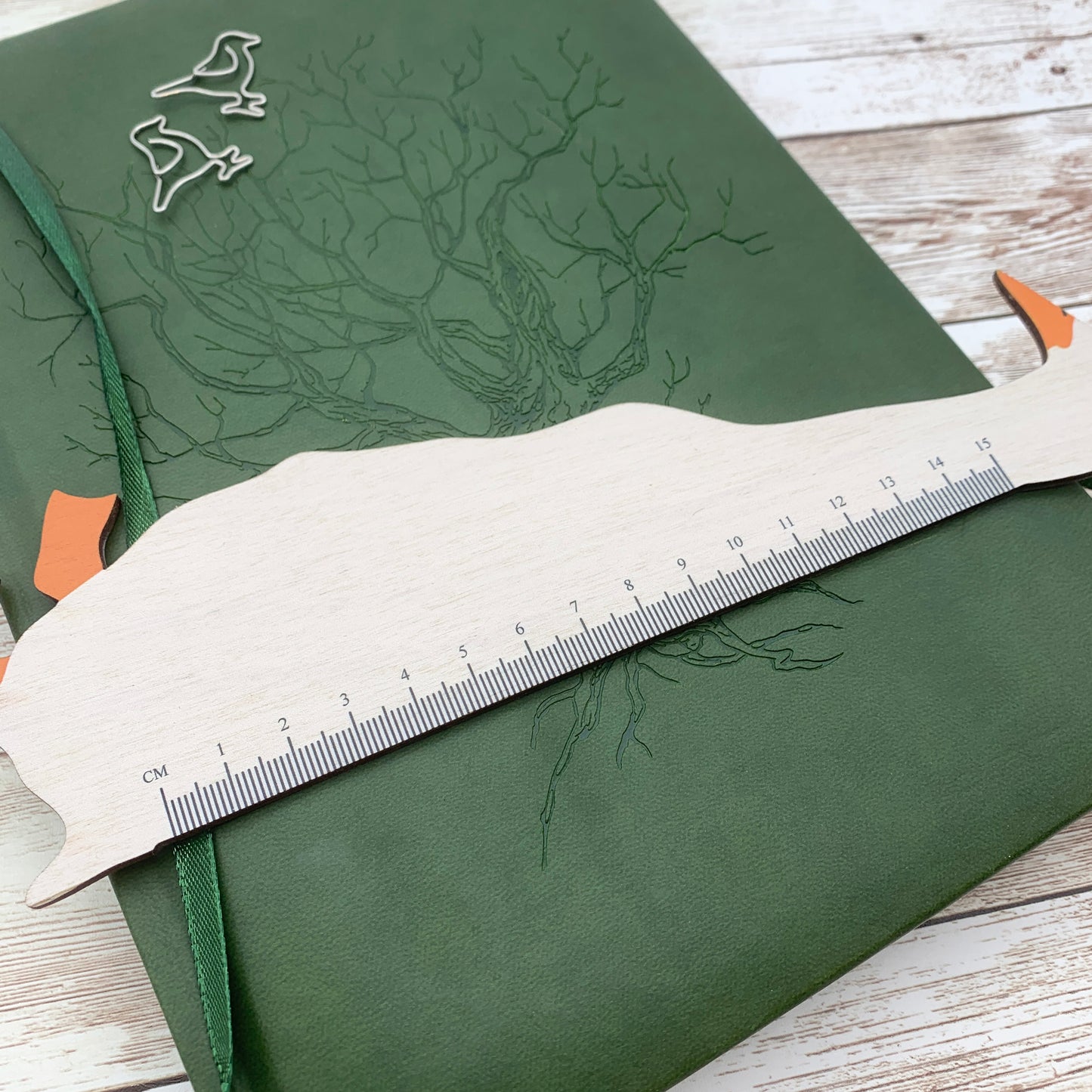 Runner Duck Wooden Ruler