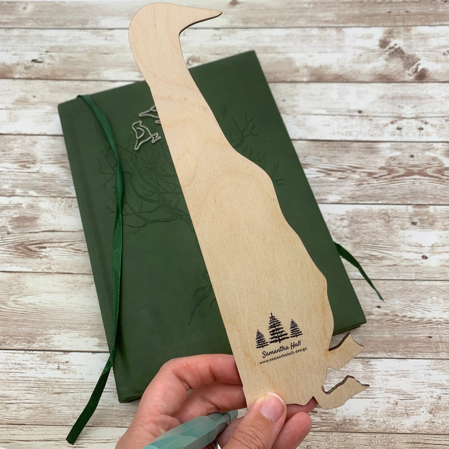 Runner Duck Wooden Ruler