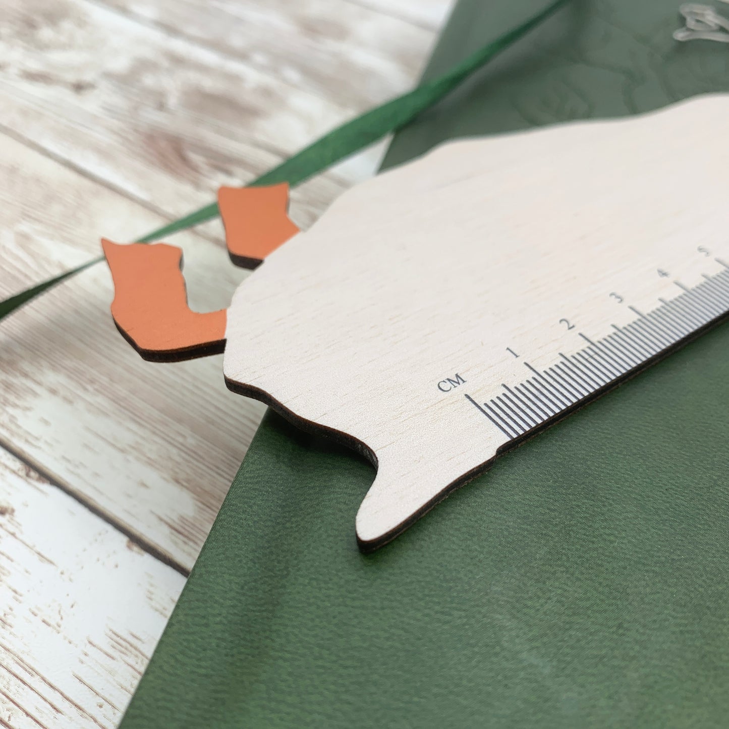 Runner Duck Wooden Ruler