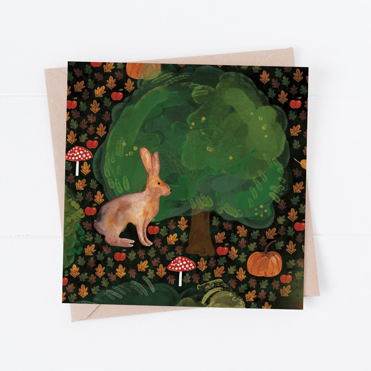 Hare Greeting Card