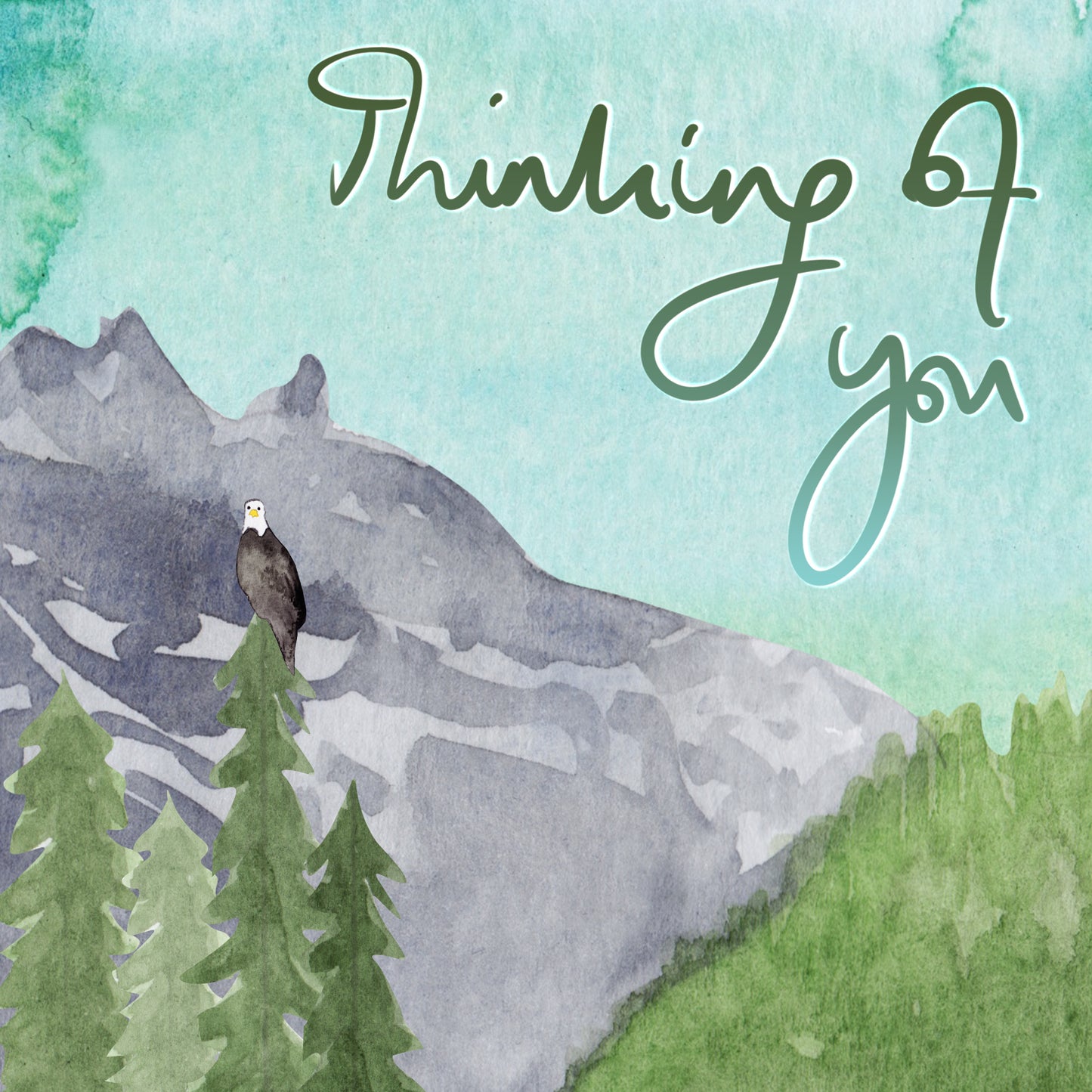 Thinking of you greeting card