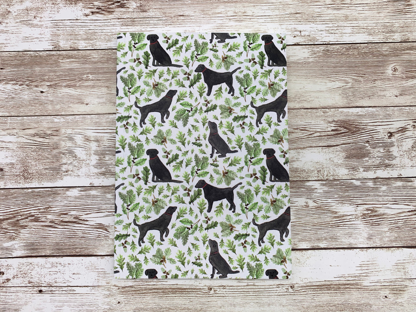Black Labrador Stationery Gift Set