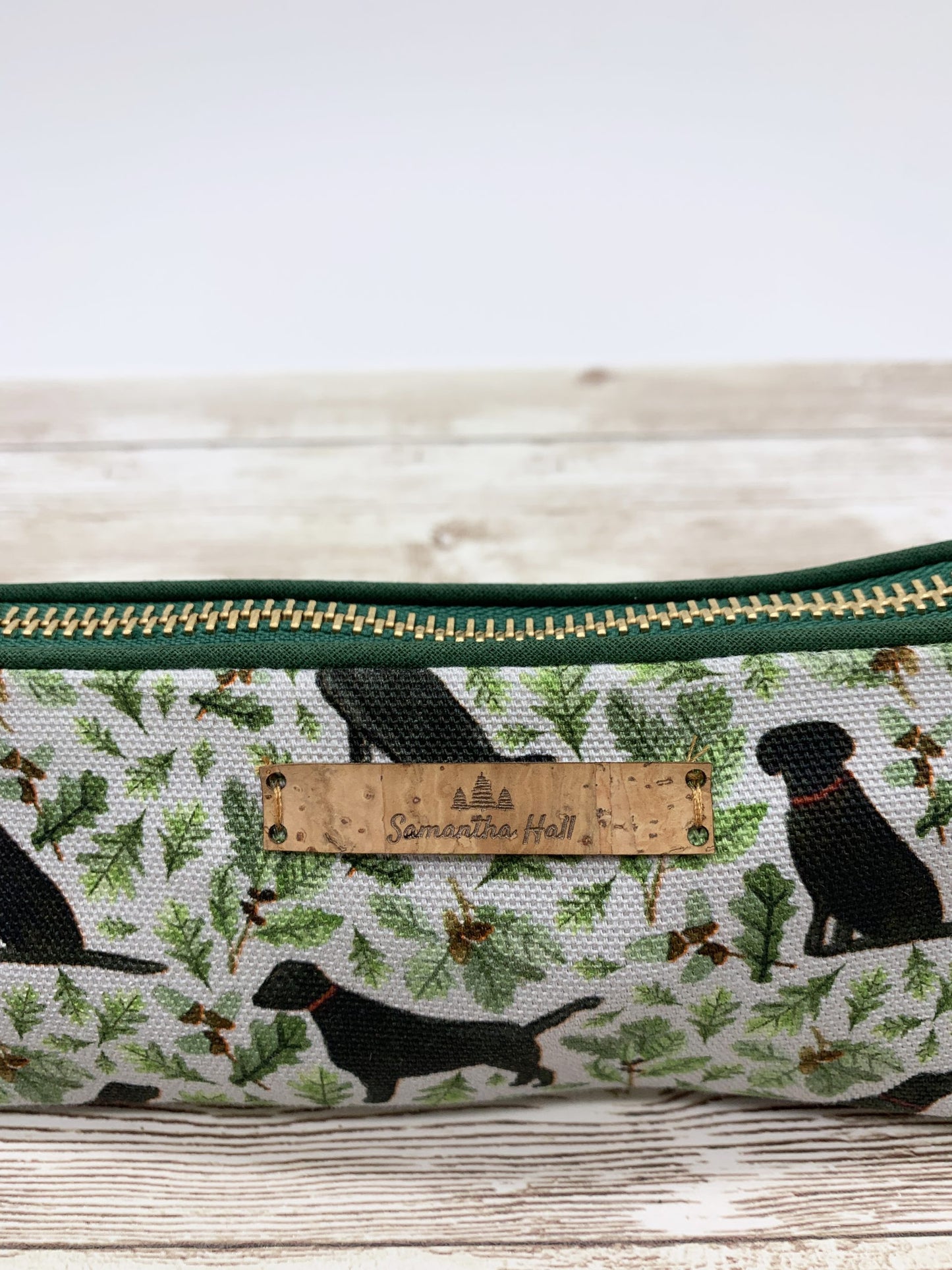 Black Labrador Pencil Case