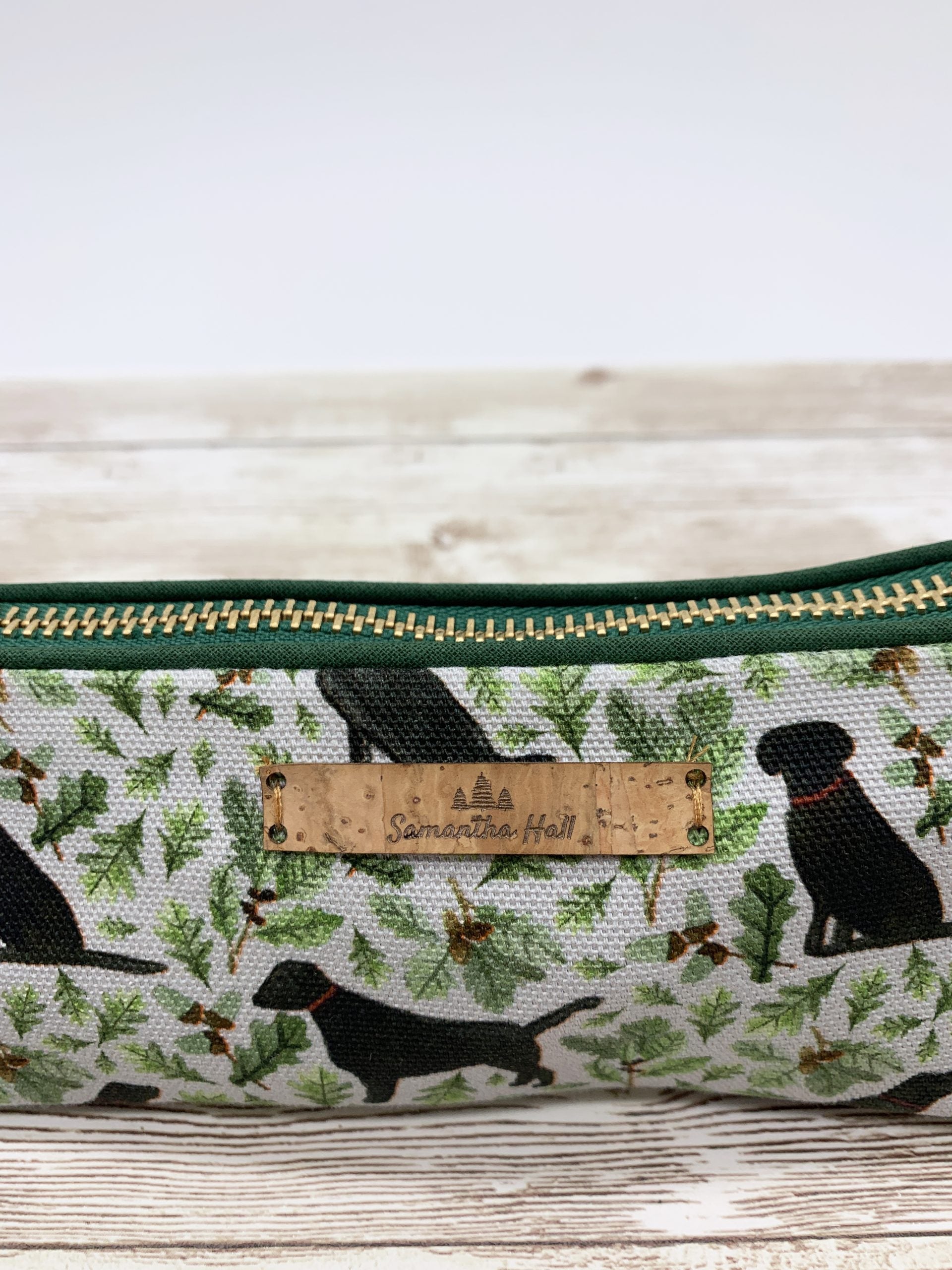 Black Labrador Pencil Case