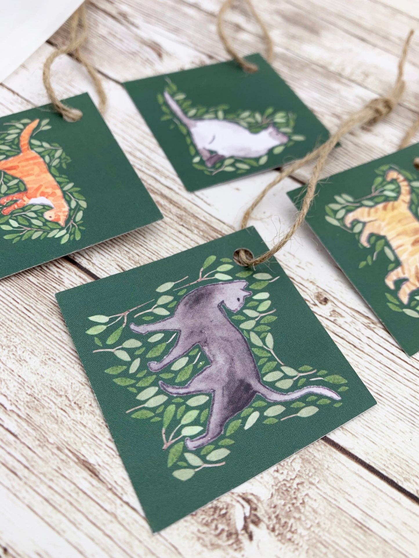 Cat Gift Tags