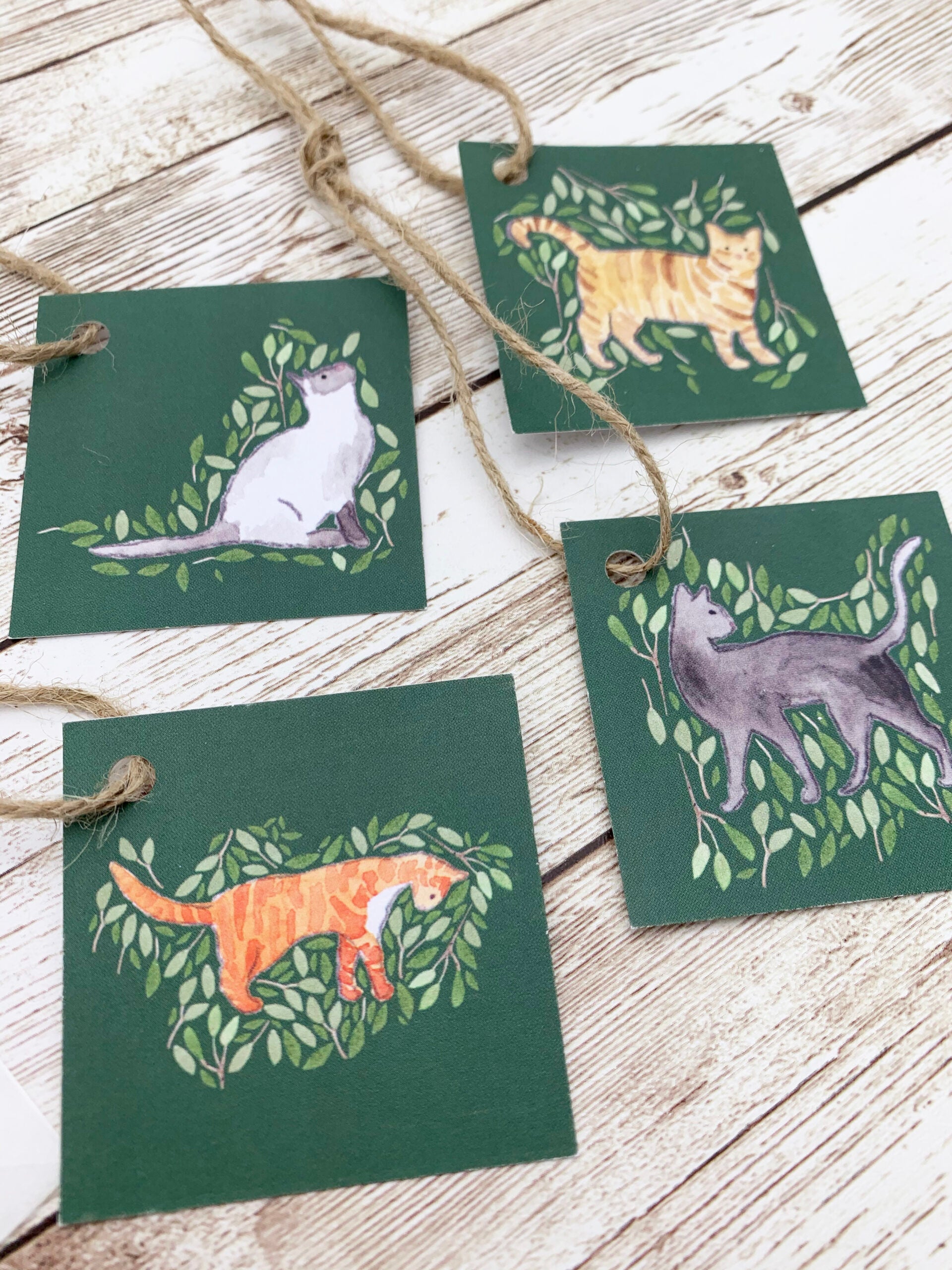 Cat Gift Tags