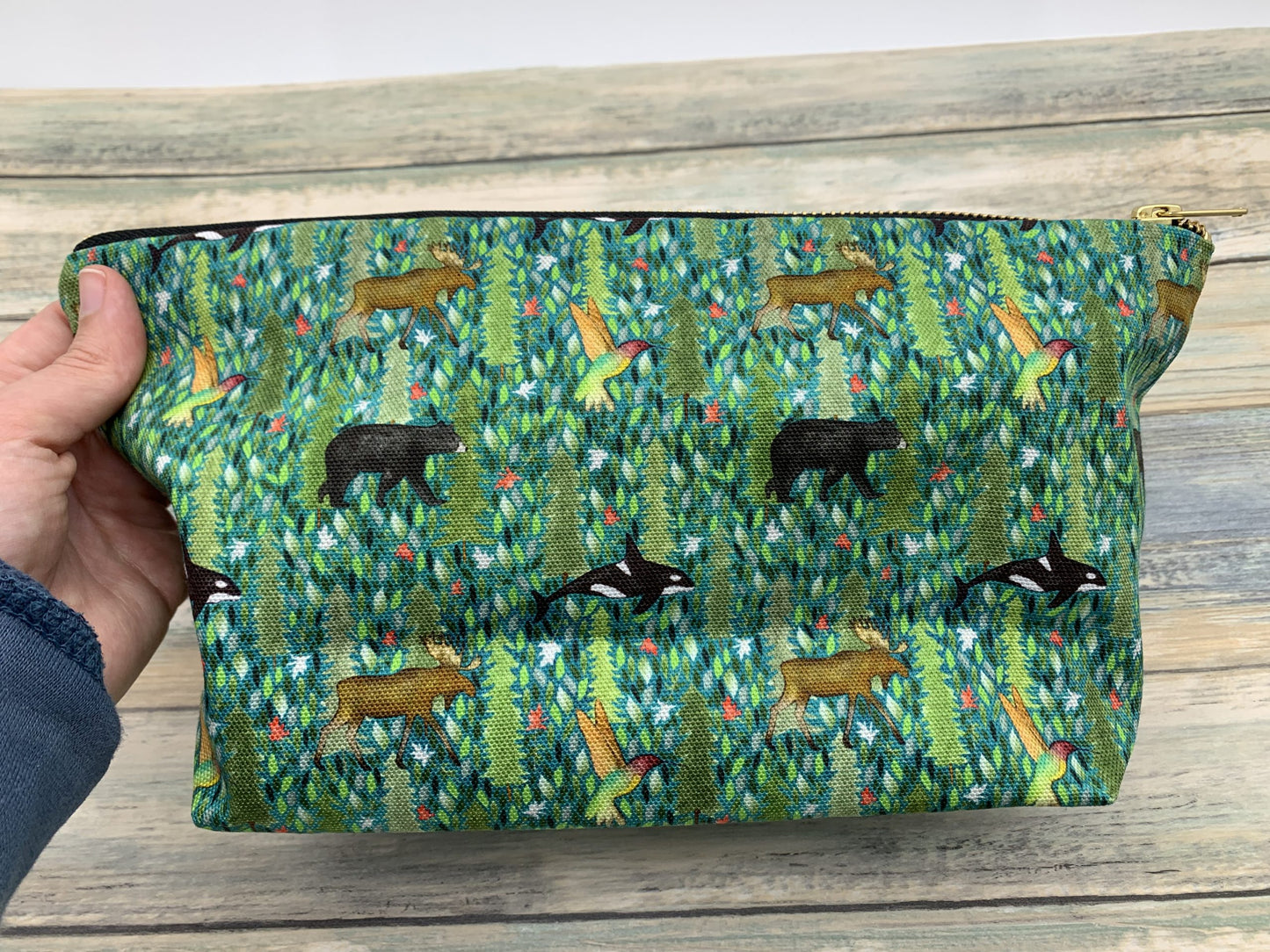Pacific Northwest Cosmetic Bag