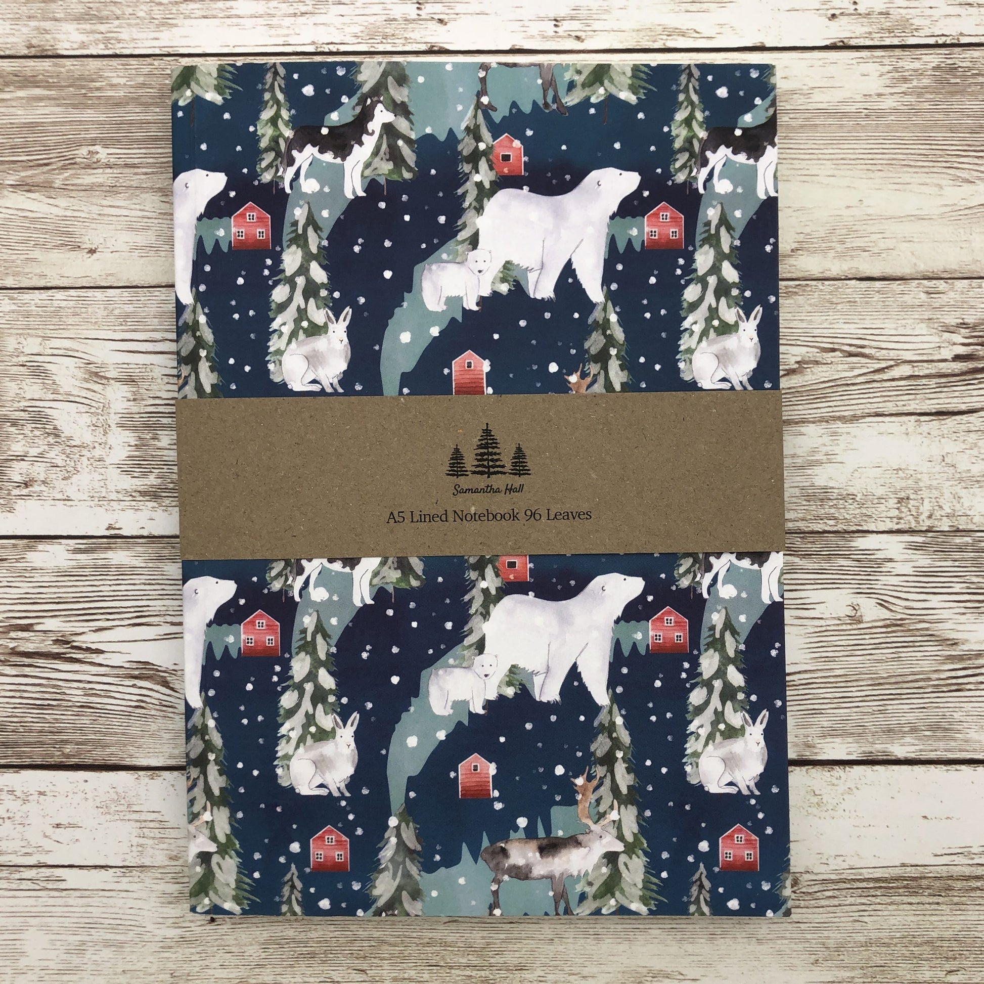 Winter Wonderland Notebook
