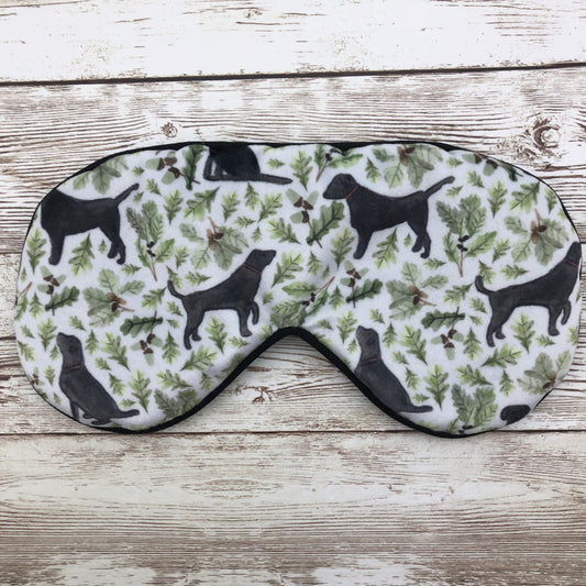 Black Labrador Eye Mask