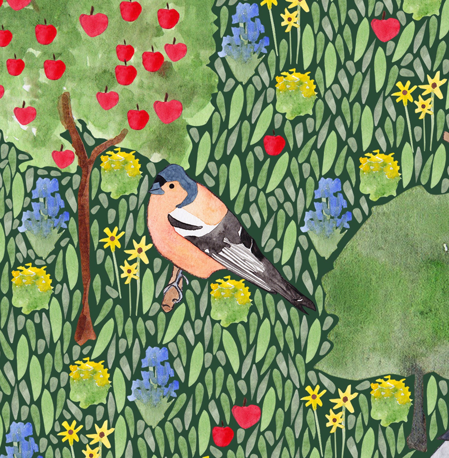 Chaffinch Bird Greeting Card
