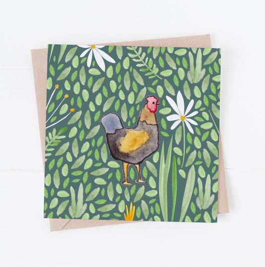 Chicken Greeting Card