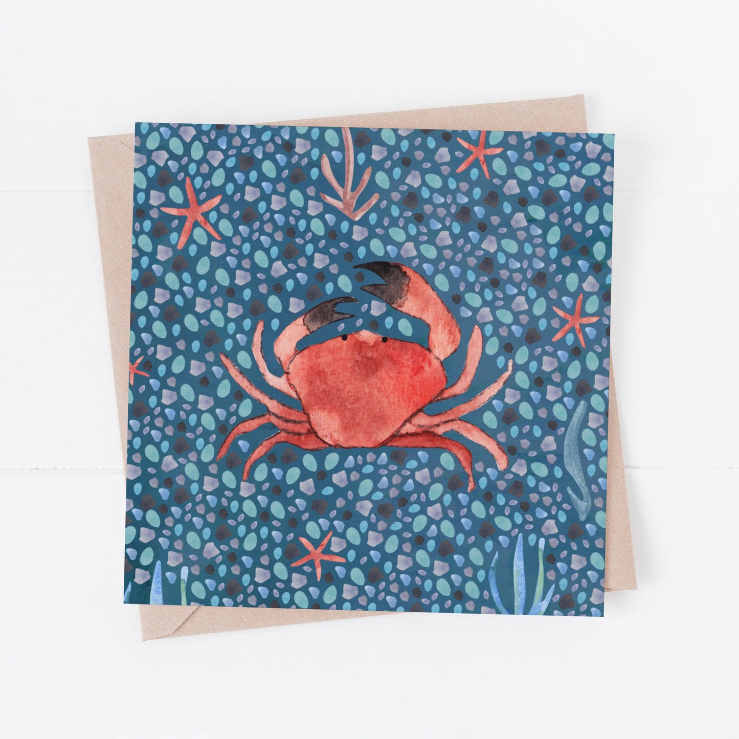 Crab Greeting Card