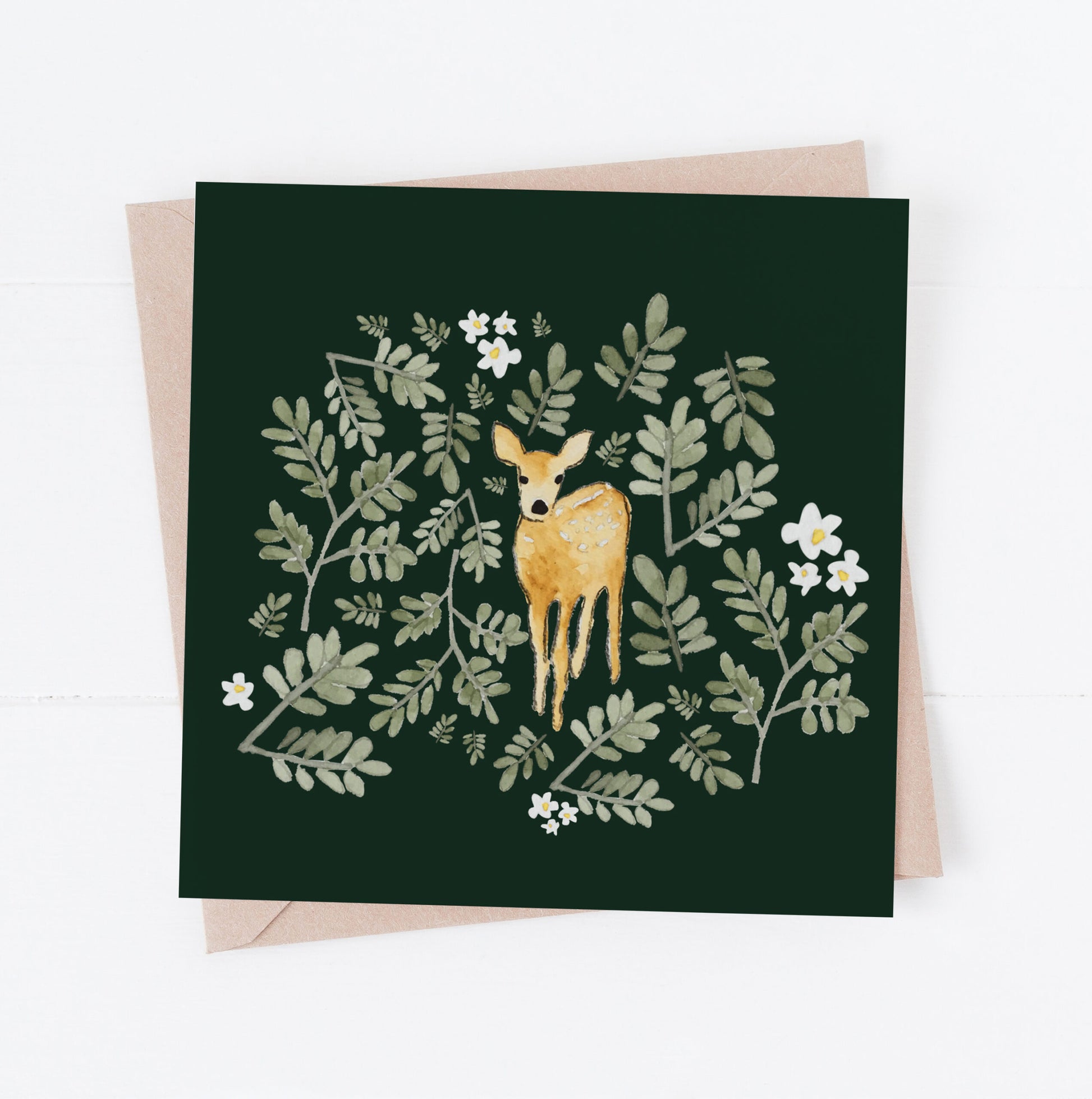 Deer Greeting Card