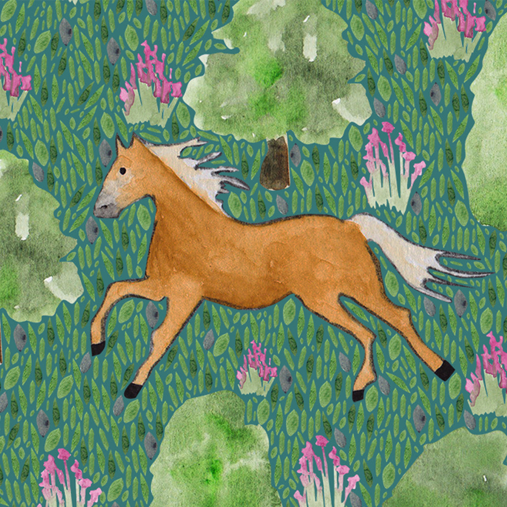 Haflinger Horse Greeting Card