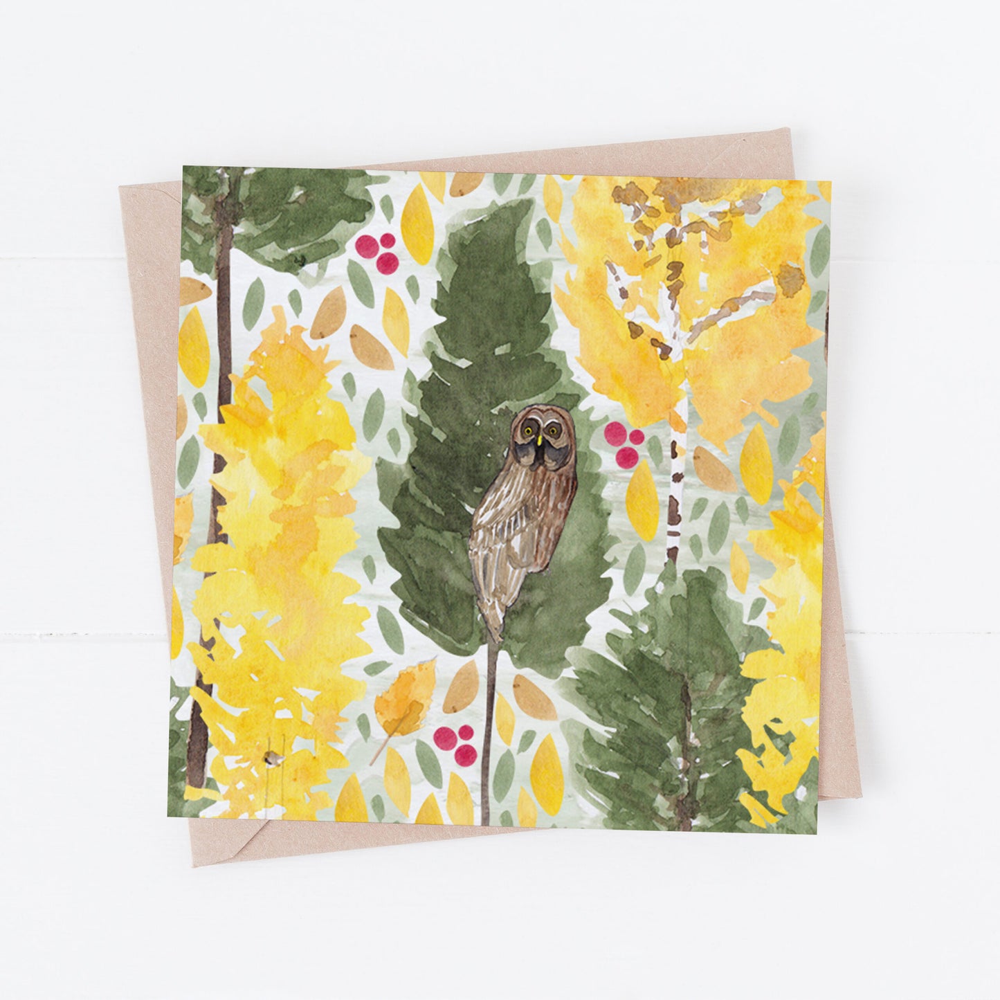 Owl greeting Card