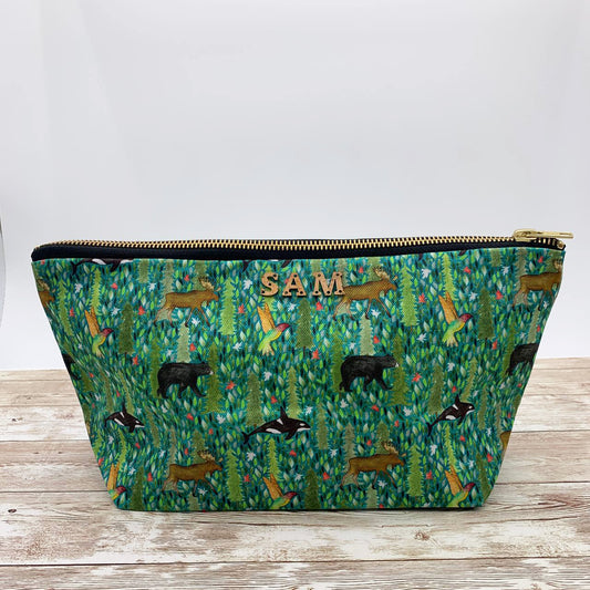 Pacific Northwest Cosmetic Bag