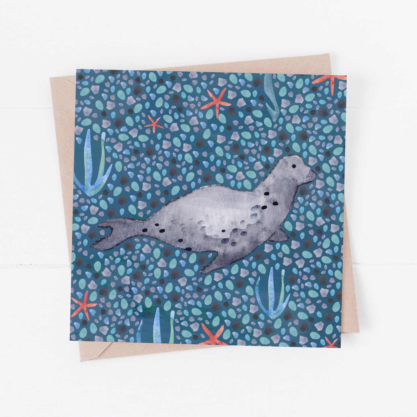 Seal Greeting Card