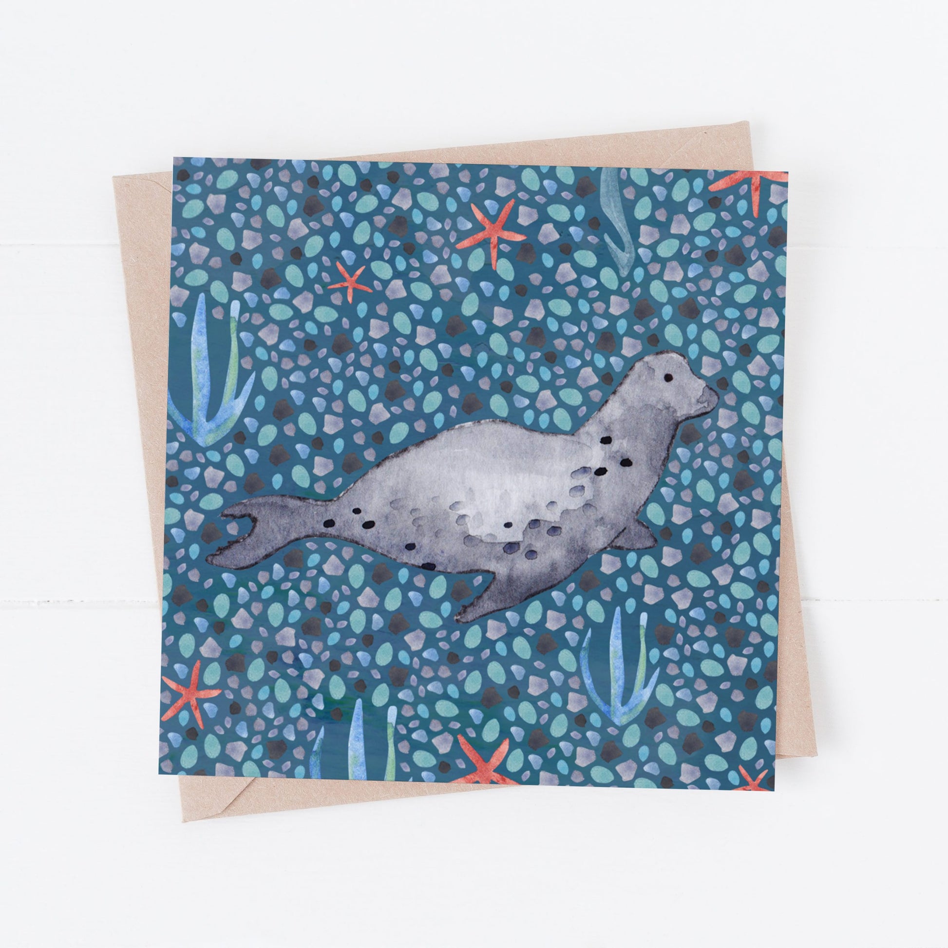 Seal Greeting Card
